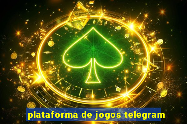 plataforma de jogos telegram